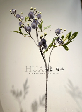 花艺精品仿真毛栗果绢花单只