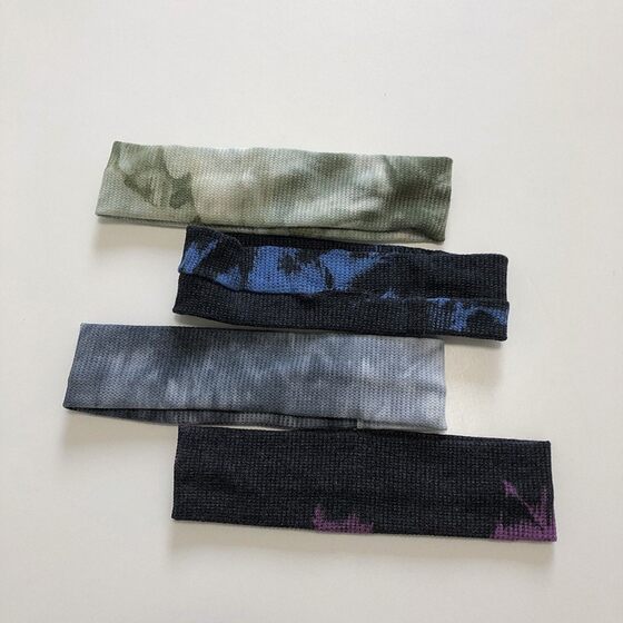 Elastic hairband running antiperspirant headband exercise