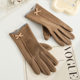 Gloves men's winter German velvet warm plus velvet gloves