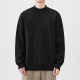 Solid color pullover half turtleneck sweater men's winter 2024