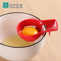 Japan Imports Egg White Egg Yolk Separator Baby Baking Tools Chicken Egg separator Egg Liquid Kitchen Filter