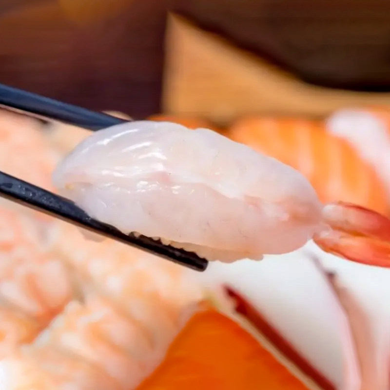 国产玻璃虾 南美白虾寿司料理水晶虾冰鲜海鲜 刺身材料6.5g*40包
