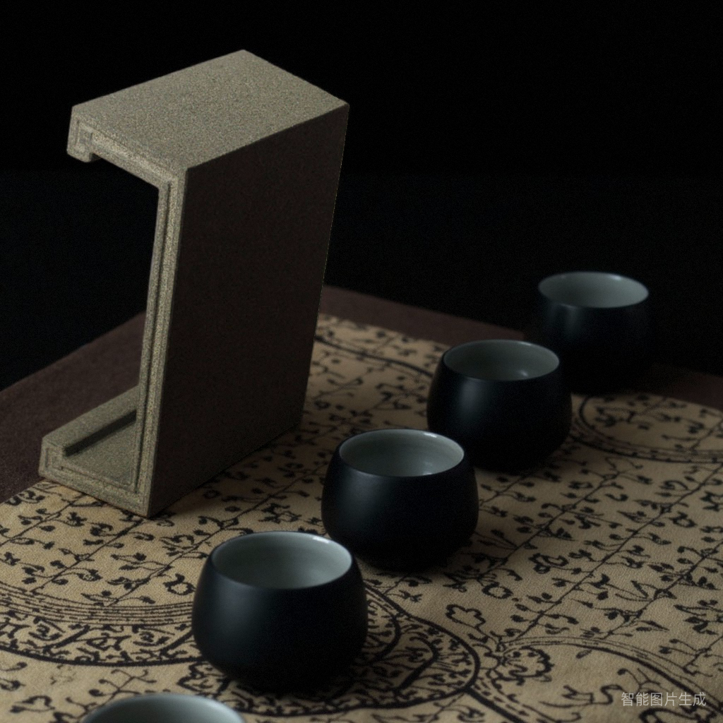 青石底座桌面摆件天然石头花几整石07cm高案台石花架原石花盆底托 - 图0