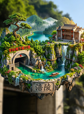 涪陵金属冰箱贴旅游纪念品