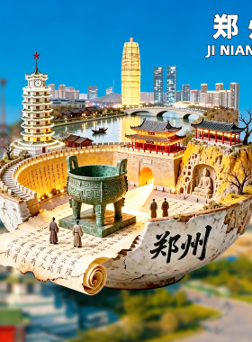 郑州金属冰箱贴旅游纪念品