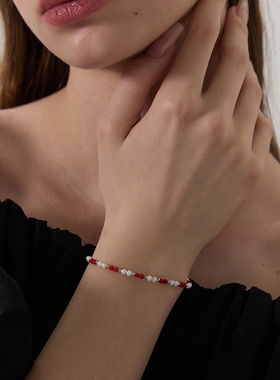 极光以南珍珠串珠手链新中式手串