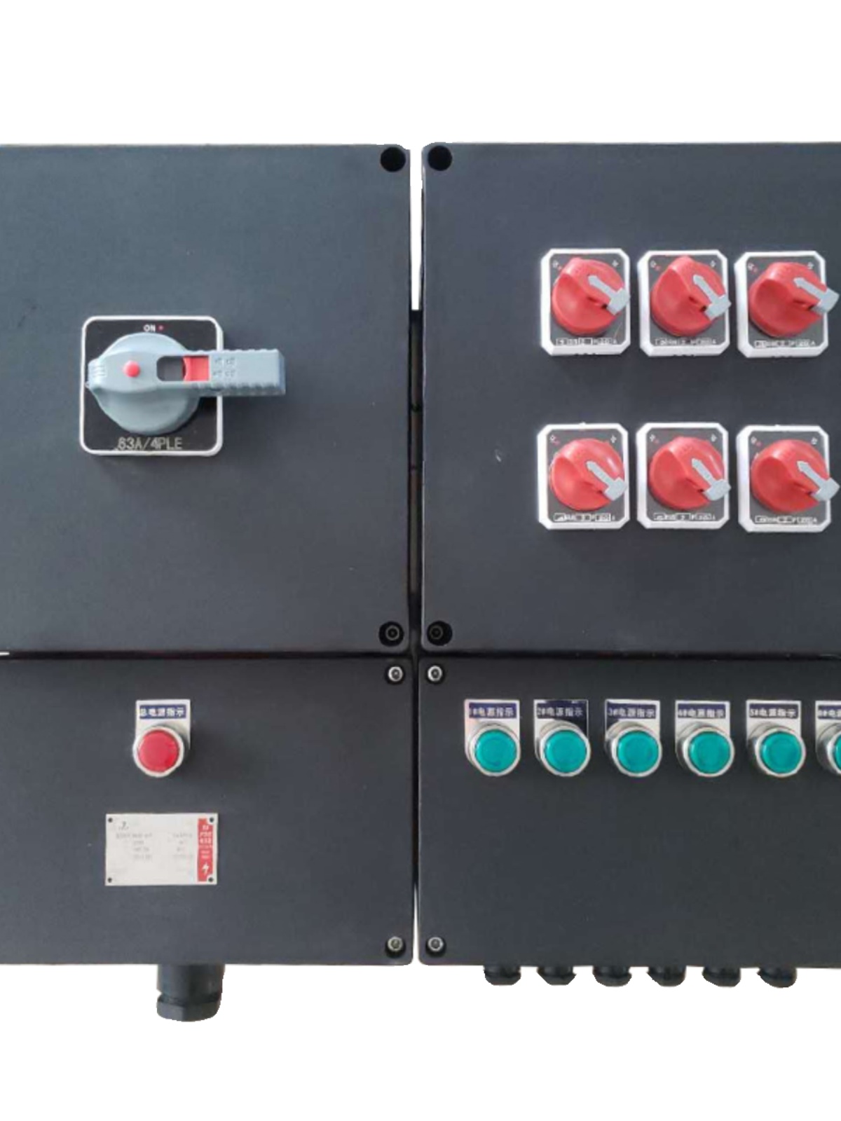 防水控制柜操作箱防爆不锈钢按钮防腐工程箱配电箱防尘接线定制 - 图1