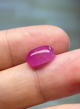 天然无烧无酸洗无注胶红宝石椭圆戒面裸石蛋面吊坠戒指耳钉手链正