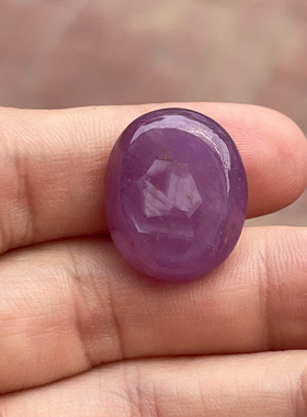 天然刻面红宝石鸽子蛋吊坠紫红色紫气东来爆款款火彩闪耀晶体干净