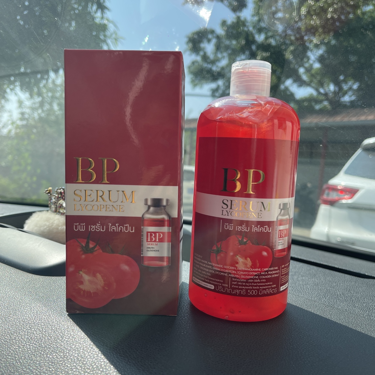 泰国网红BP血清番茄红素身体精华啫喱凝胶 mew同款500ml - 图1