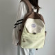 Lightweight water-repellent travel school bag with stylish color matching backpack