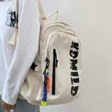 Брендовая японская вместительная и большая сумка через плечо с буквами, школьный рюкзак, ноутбук для школьников, Южная Корея, для средней школы, подходит для студента