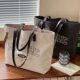 Xifanni Canvas Bag Letter Tote