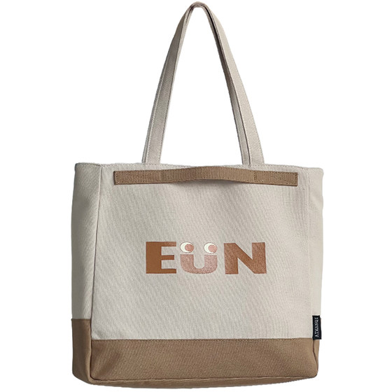 Xifanni canvas bag large capacity Japanese tote bag