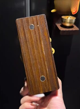 木质吸门式入户门铃装饰品