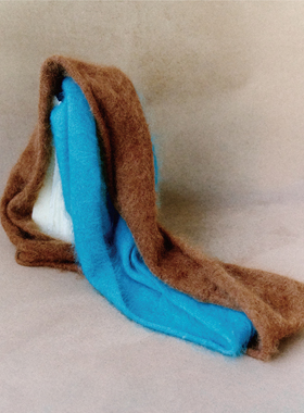 GRAINMUSTARD「 Soft Wool Neck Warmer」水洗拉绒羊毛混纺围脖