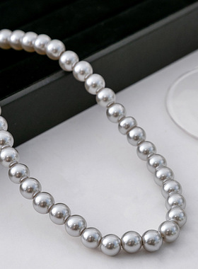 法式复古气质珍珠项链