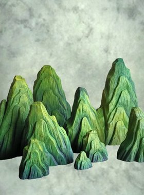 造景仿真石头美陈装饰假山摆件