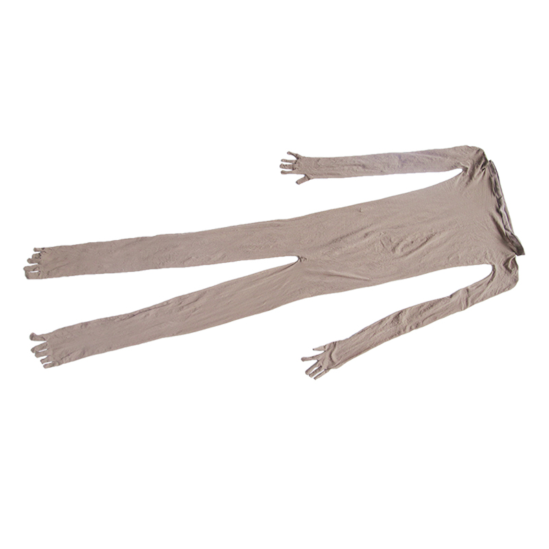 超薄天鹅绒8D透明无缝手指+脚趾全无缝连体丝袜全包丝袜连身袜 - 图3