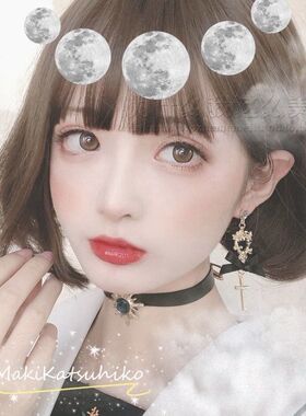 日本定制假睫毛棕色短款自然逼真