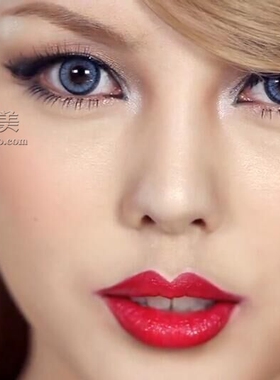 Pony 妆容 Taylor Swift猫眼仿妆假睫毛 日本AGEHA W020上睫毛