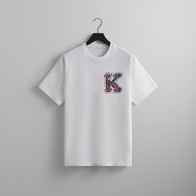 Kith Classic Logo Vintage Tee经典kith印花标志复古T恤-图1