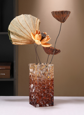 家居客厅插花渐变轻奢软装摆件