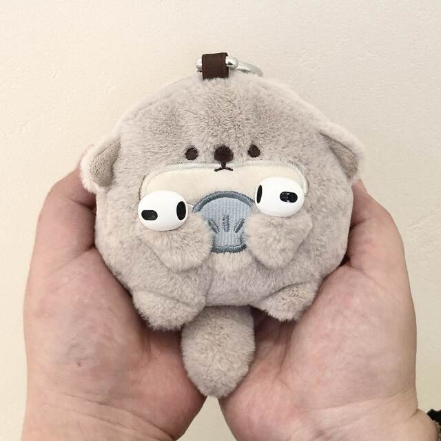 Cute Penguin Plush Coin Wallet Mini Headphones
