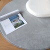 Short pile bedroom casual carpet study computer chair mat living room round carpet fashion simple modern leisure round carpet