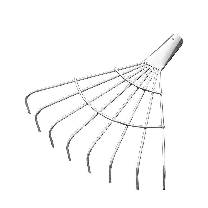 不锈钢草耙搂草耙子耙子杂物耙树叶园艺工具爪耙多功能扫地落叶扒,淘宝优惠券,粉丝福利购,淘宝优惠卷