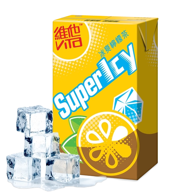 6盒包邮 香港进口维他Superlcy冰爽柠檬茶 维他冰激柠檬茶250ml - 图1