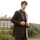 Angel Bird 100% sheep wool coat for men