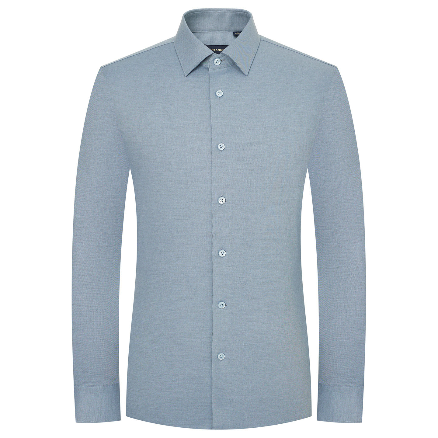 【可机洗羊毛】报喜鸟秋季新款商务正装男士长袖衬衫打底休闲衬衣