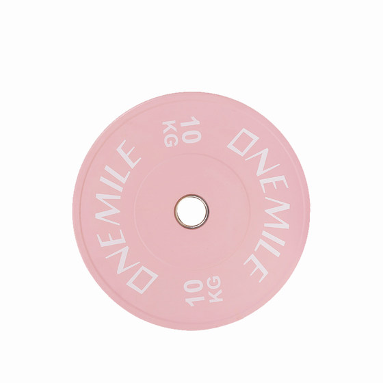 ONEMILE full rubber color barbell plates