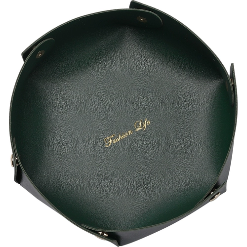 Кожаный ящик для хранения, настольный журнальный столик для гостиной, ключ от входа, корзина для хранения с дистанционным управлением, свет, роскошные скандинавские украшения