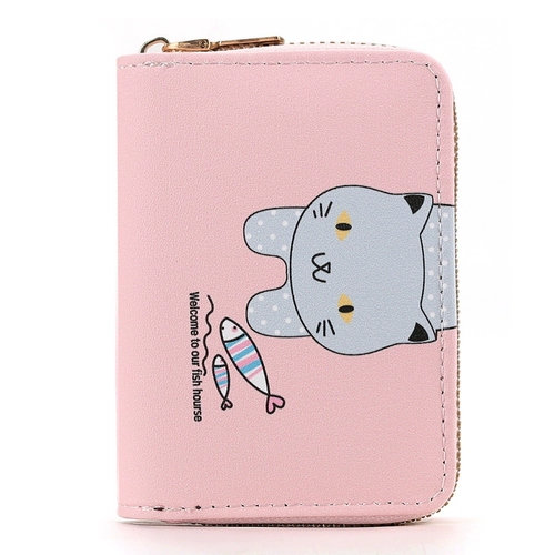 Милый кошелек для водительских прав, картхолдер, маленькая вместительная и большая антимагнитная мультяшная сумка через плечо, анти-кража