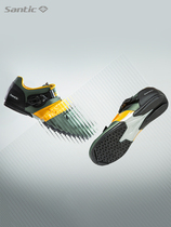 Santic Sen Getaway Without Lock Riding Shoes Men And Women Non-Lock Bikers Shoes 2 Generations Hard Bottom Bike Shoes WS21034