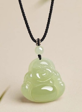 天然佛公吊坠大肚弥勒佛吊坠