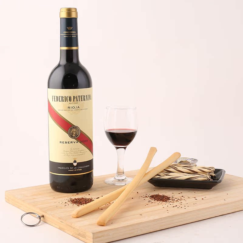 【官方直营】 里奥哈RIOJA红酒 红飘带Reserv