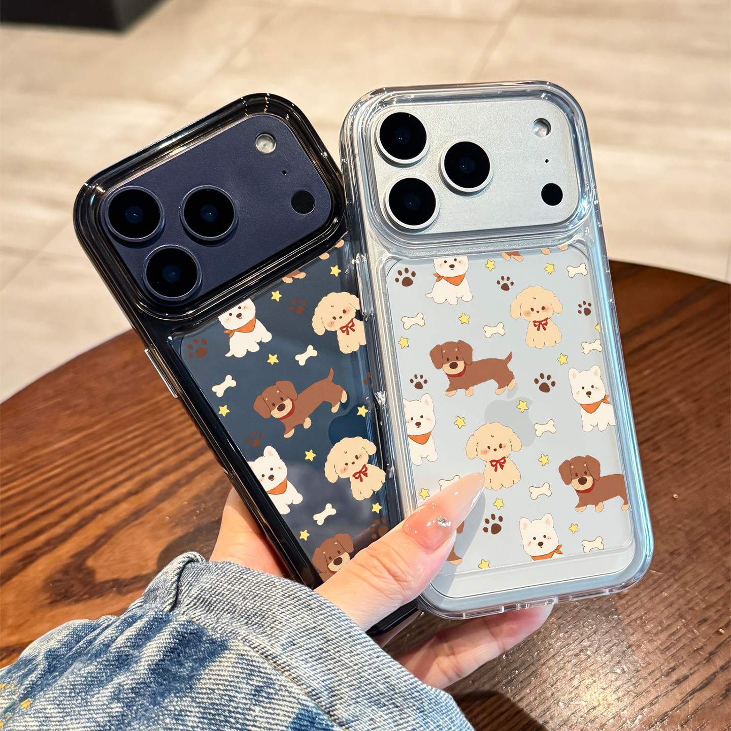 适用苹果17promax手机壳新款iPhone17保护套16pro卡通狗狗15全包镜头14防摔13的女款air透明plus高级感好看pm,淘宝优惠券,粉丝福利购,淘宝优惠卷