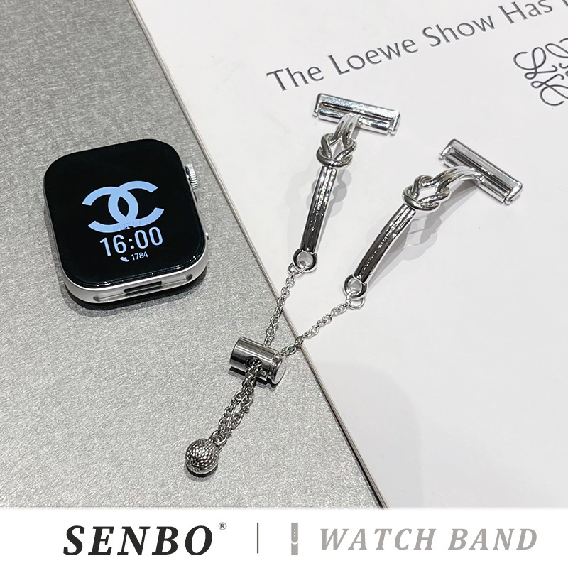 适用华为watch fit4手表带新款fit3扭结镂空表带fit1/2代new金属手链式轻奢腕带watchfit3时尚高级感fit女款 - 图2