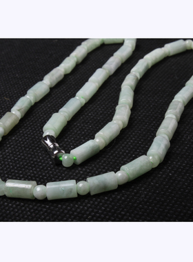 手链豆油圆柱女款玉石