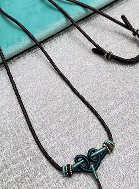悠然手工编织项链绳男女款