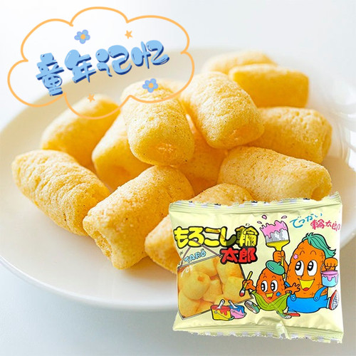 日本直邮果道玉葱卷心菜豆板酱汁太郎30袋本土小零食追剧食品 - 图0