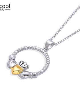 李古儿S925银项链女时尚日韩风