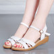Extra-large mother size 44 pregnant women anti-slip flat sandals