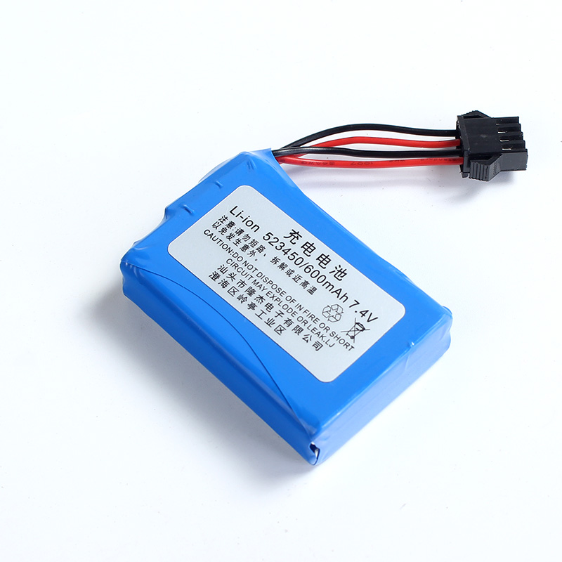 7.4v 523450 600mAh 充电电池E561儿童挖掘机玩具电挖土勾机配件 - 图3