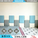 Self-adhesive leather bedside background anti-collision board kindergarten