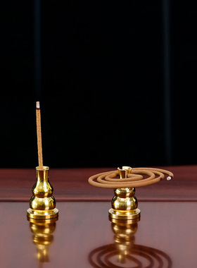 家用莲花香插禅意香炉莲花插香座室内香座香托禅意熏禅意香炉