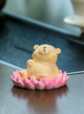 所求皆所愿 可爱青蛙香插桌面摆件创意考研上岸好运小礼物女生